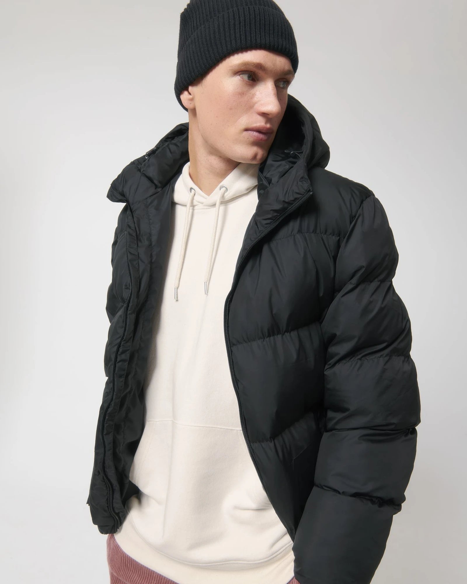Piumino unisex Stanley/Stella Puffer da personalizzare - Nero